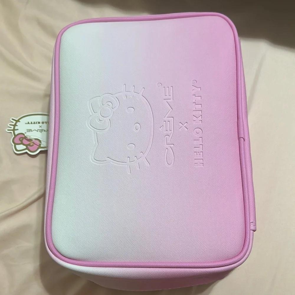 Creme Hello Kitty Pink Makeup Organizer